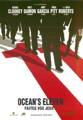 Ocean's Eleven — Cartaz promocional — Village Roadshow Pictures